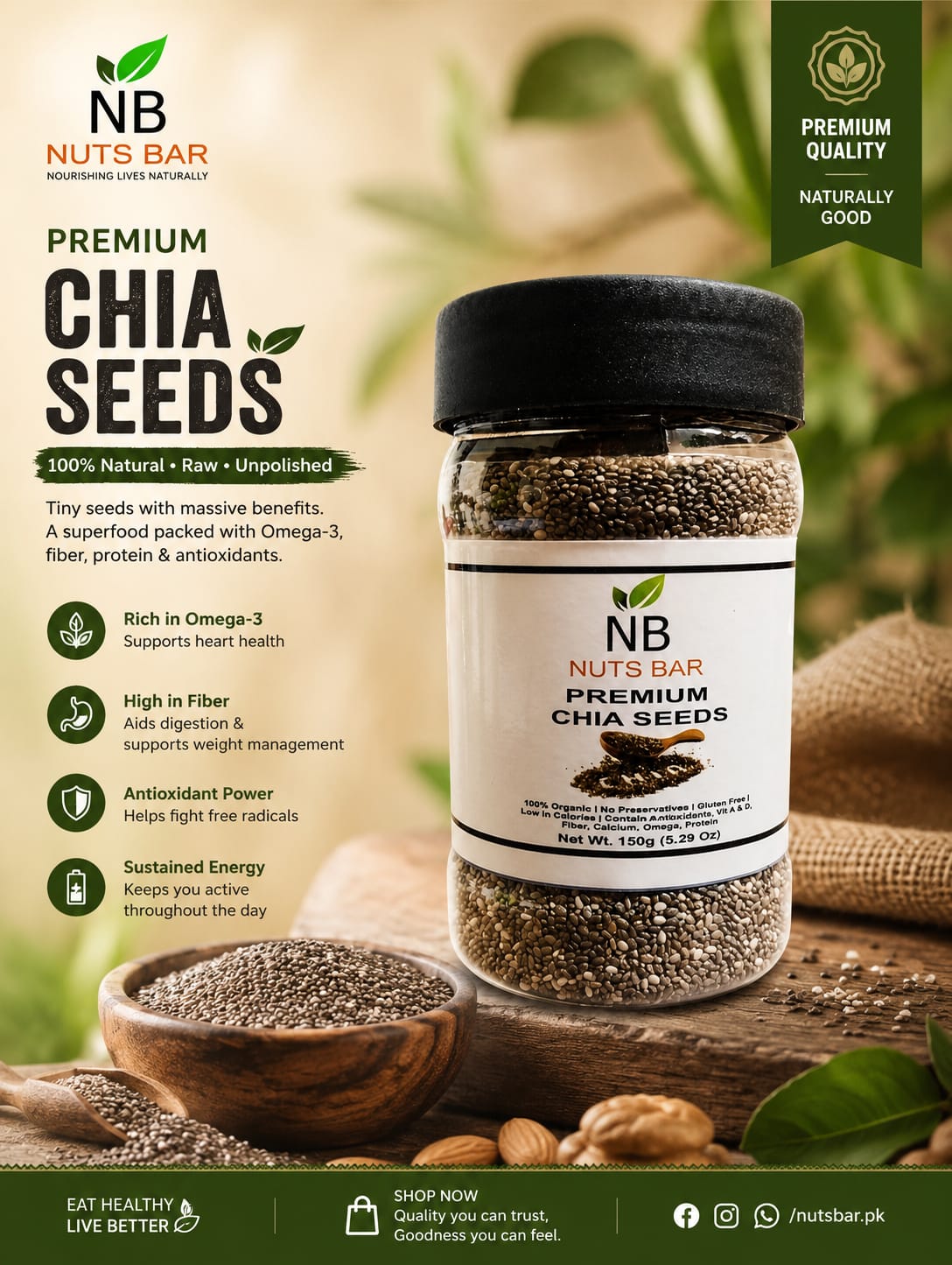 Premium Chia Seeds